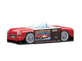 Quebra-cabeça EuroGraphics Corvette Cruising 550 peças Quebra-cabeça EuroGraphics Corvette Cruising 550 peças