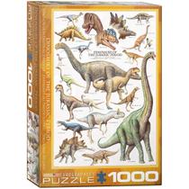 Quebra-cabeça EuroGraphics Dinosaurs Jurassic 1000 peças