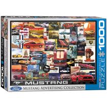 Quebra-cabeça EuroGraphics Ford Mustang Vintage Ads 1000 unidades Quebra-cabeça EuroGraphics Ford Mustang Vintage Ads 1000 unidades