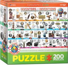 Quebra-cabeça EuroGraphics Great Inventions, 200 peças Quebra-cabeça EuroGraphics Great Inventions, 200 peças