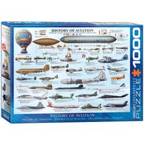 Quebra-Cabeça EuroGraphics História da Aviação - 1000 Peças Quebra-Cabeça EuroGraphics História da Aviação - 1000 Peças