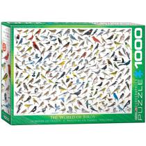Quebra-cabeça EuroGraphics O Mundo das Aves (1000 Peças)