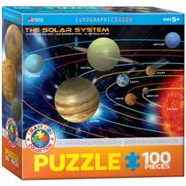 Quebra-cabeça EuroGraphics The Solar System 100 peças