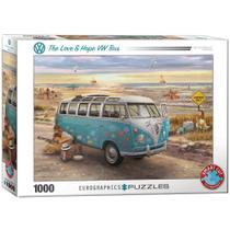 Quebra-cabeça EuroGraphics VW Love & Hope Bus 1000 peças Quebra-cabeça EuroGraphics VW Love & Hope Bus 1000 peças
