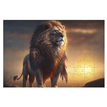 Quebra-cabeça Exclusivo Coleção Leões de 150 peças
