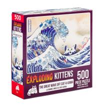 Quebra-Cabeça Exploding Kittens - A Grande Onda (500 Peças)