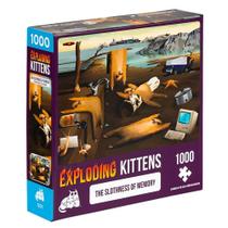 Quebra-Cabeça Exploding Kittens Slothness of Memory - 1000 Peças