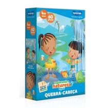 Quebra Cabeça Explorando a Natureza Água 60 Peças Toyster