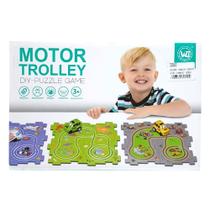 Quebra-Cabeça Faça Você Mesmo Com Carrinho De Motor Sortido Domni