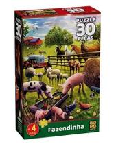 Quebra cabeça - fazendinha 30 peças