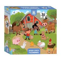 Quebra-Cabeça Fazendinha Nig Brinquedos