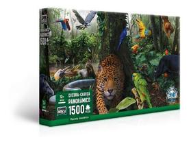 Quebra-Cabeça Floresta Amazônica 1500 Peças - Toyster Quebra-Cabeça Floresta Amazônica 1500 Peças - Toyster