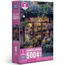 Quebra cabeca floricultura 500 nano pecas toyster Quebra cabeca floricultura 500 nano pecas toyster