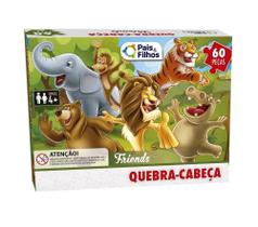 Quebra Cabeça Friends 60 Peças - Pais e Filhos