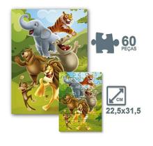 Quebra Cabeça Friends Amigos da Floresta 60 pcs Educativo