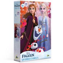 Quebra cabeca frozen 100 pecas toyster