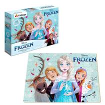 Quebra Cabeça Frozen Disney Princesa Infantil 100 Peças - Xalingo