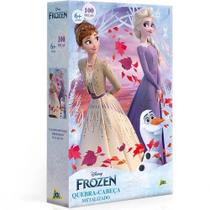 Quebra cabeca frozen metalizado 100 pecas disney toyster Quebra cabeca frozen metalizado 100 pecas disney toyster