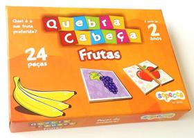 Quebra - Cabeça Frutas Sopecca +2 Anos