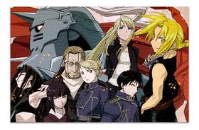 Quebra Cabeça Full Metal Alchemist Personalizado 120 Pc 001