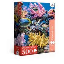 Quebra Cabeça Fundo Do Mar 500 Peças 8085 - Toyster Quebra Cabeça Fundo Do Mar 500 Peças 8085 - Toyster