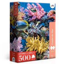 Quebra Cabeça Fundo do Mar 500 Peças Toyster Quebra Cabeça Fundo do Mar 500 Peças Toyster