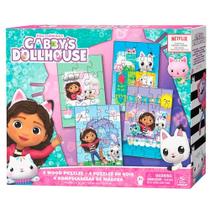 Quebra-cabeça Gabbys Dollhouse 4 Em 1 -Grow