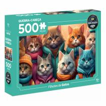 Quebra cabeça Gatos- 500 peças