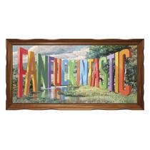 Quebra-cabeça genuíno Fred FANFUCKINTASTIC de Wayne White 1000 peças