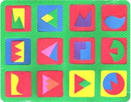 Quebra Cabeça Geométrico Com 1 Placa