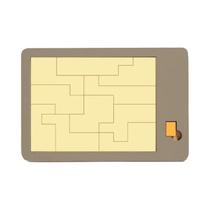 Quebra-Cabeça Geométrico De Madeira Para Adultos E Crianças, Desafio De Inteligência E Descompressão Quebra-Cabeça Geométrico De Madeira Para Adultos E Crianças, Desafio De Inteligência E Descompressão