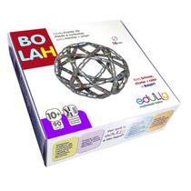 Quebra-cabeça Geométrico Edulig Puzzle 3D BolaH, monte, chute, amasse e jogue - 90 peças e conexões.