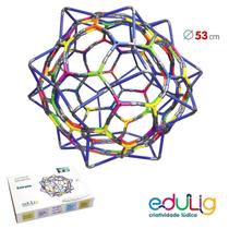 Quebra-cabeça Geométrico Edulig Puzzle 3D Estrela - 320 peças e conexões - 53 cm de diâmetro e muito desafio. Quebra-cabeça Geométrico Edulig Puzzle 3D Estrela - 320 peças e conexões - 53 cm de diâmetro e muito desafio.