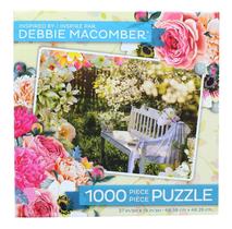 Quebra-cabeça George Garden Retreat de Debbie Macomber 1000 peças Quebra-cabeça George Garden Retreat de Debbie Macomber 1000 peças
