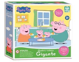 Quebra Cabeça Gigante 16 Peças Peppa Pig 0528- Nig Brinquedos