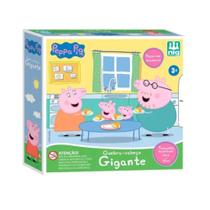 Quebra Cabeça Gigante 16 Peças Peppa Pig Nig Brinquedos