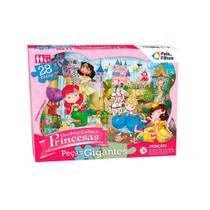 Quebra-Cabeça Gigante 28 peças Princesas - Pais e Filhos