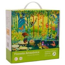 Quebra-Cabeça Gigante 48 Peças Floresta Amazônica
