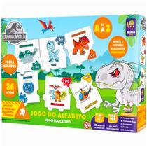 Quebra Cabeça Gigante Alfabeto Jurassic World Dinossauros Quebra Cabeça Gigante Alfabeto Jurassic World Dinossauros