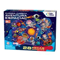 Quebra Cabeça Gigante Aventura Espacial - Pais E Filhos Quebra Cabeça Gigante Aventura Espacial - Pais E Filhos