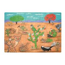 Quebra-Cabeça Gigante Caatinga - ARAQUARELA Quebra-Cabeça Gigante Caatinga - ARAQUARELA