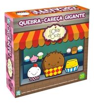 Quebra Cabeça Gigante - Coisas Doces - 20 Peças - Nig - NIG BRINQUEDOS