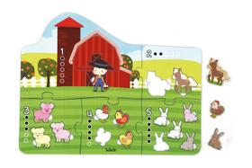 Quebra-cabeça Gigante Contando até 5 Brinquedo Educativo - Babebi Quebra-cabeça Gigante Contando até 5 Brinquedo Educativo - Babebi