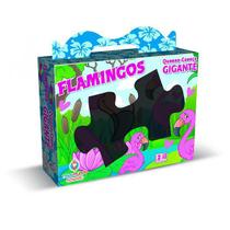 Quebra - Cabeça Gigante - Flamingo - 12 Peças - Algazarra