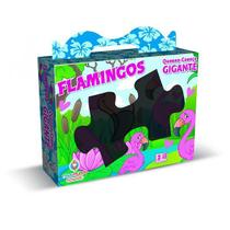 Quebra - Cabeça Gigante - Flamingo - 12 Peças - Algazarra