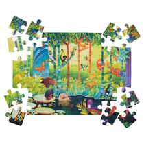 Quebra-Cabeça Gigante Floresta Amazônica Brinquedo Educativo Araquarela