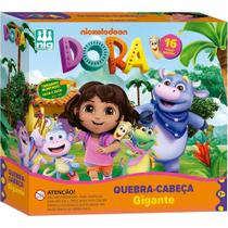 Quebra-Cabeça Gigante Madeira Dora Aventureira 16 Peças Nig Brinquedos
