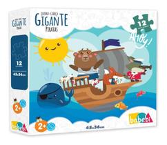 Quebra Cabeça Gigante Piratas 12 Peças Babebi - 6026 Quebra Cabeça Gigante Piratas 12 Peças Babebi - 6026