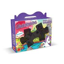 Quebra - Cabeça Gigante - Unicórnios- 12 Peças - Algazarra Quebra - Cabeça Gigante - Unicórnios- 12 Peças - Algazarra