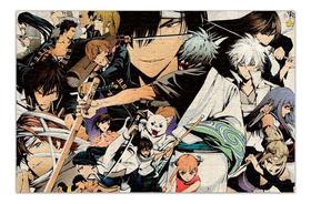 Quebra-cabeça Gintama Personalizado 60 Peças Quebra-cabeça Gintama Personalizado 60 Peças